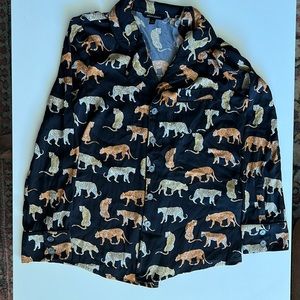 XS Banana Republic button up 🐆